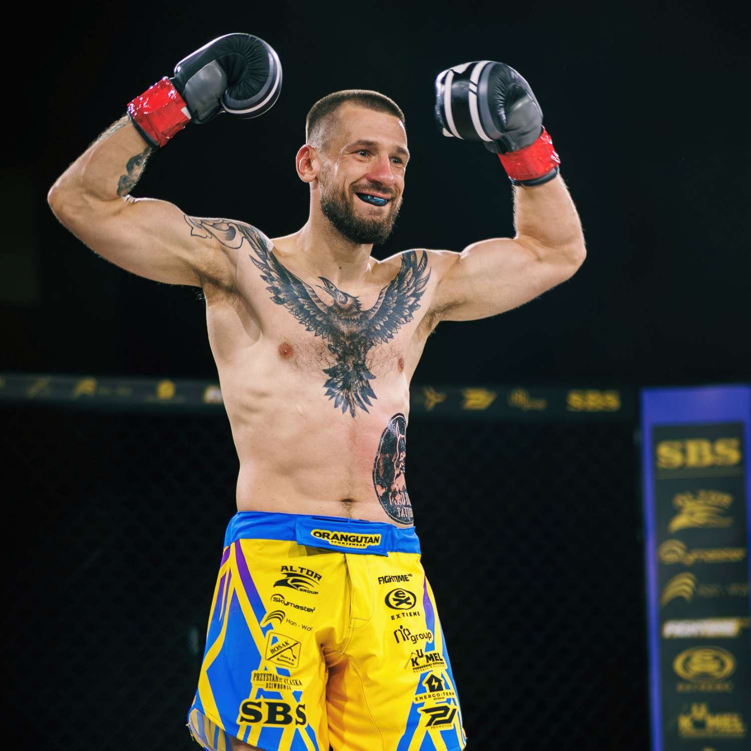 Marcin Kujawa na ringu